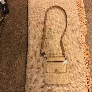 Fossil cloth and Leather Crossbody